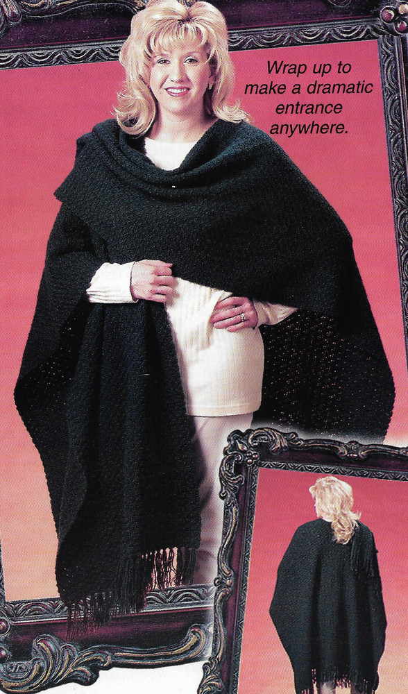 Lady's Cloak crochet pattern instructions