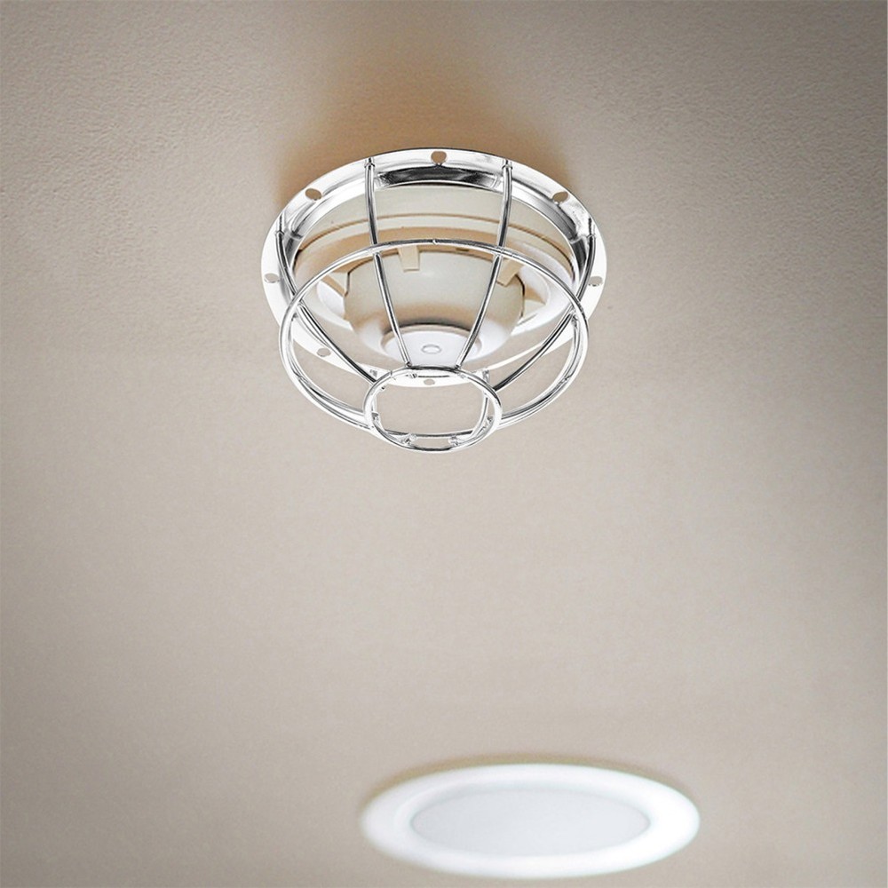 2 PCS Sprinkler Head Cap Fire Enclosure Alarm Detector Protective Shield