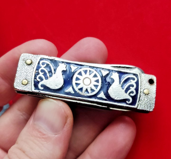 folding knife, key ring from the USSR