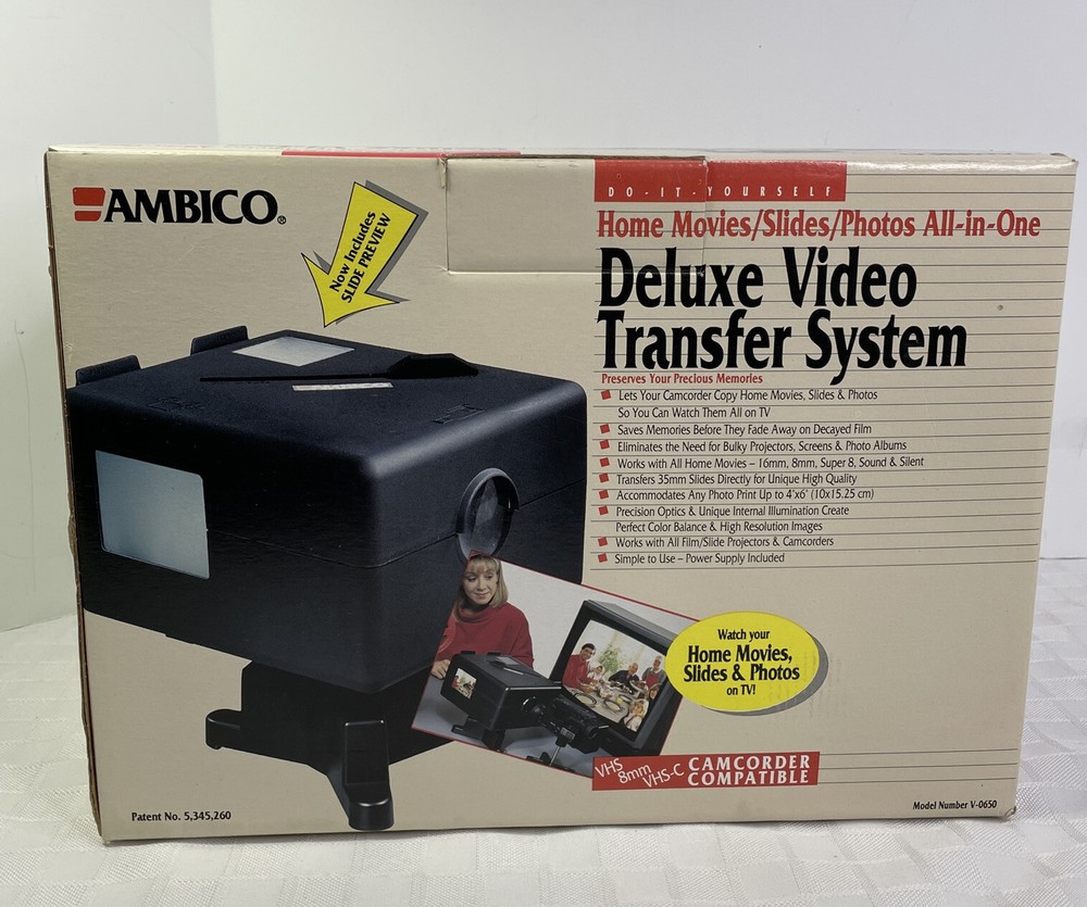 Ambico Deluxe Video Transfer System V-0650