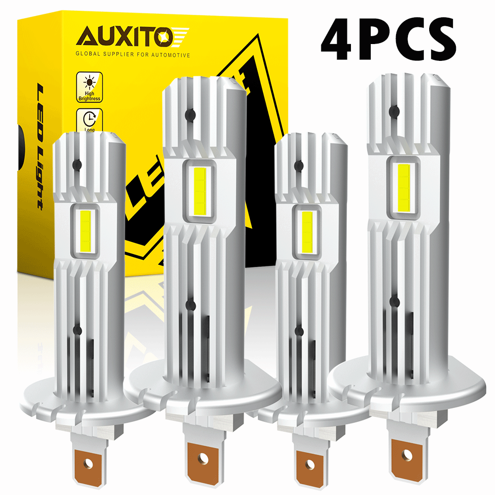 AUXITO 4X H1 LED Headlight Bulbs Conversion High Low Beam Super Bright USA EOA