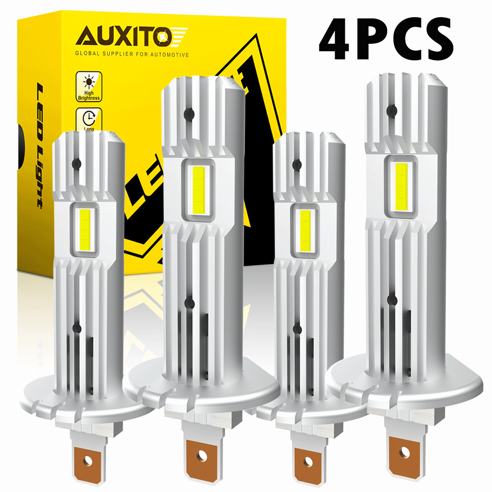 AUXITO 4X H1 LED Headlight Bulbs Conversion High Low Beam Super Bright USA EOA