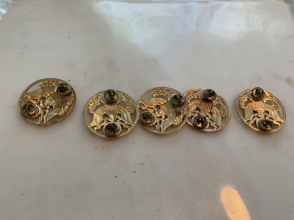 WW2 US Army hat badges