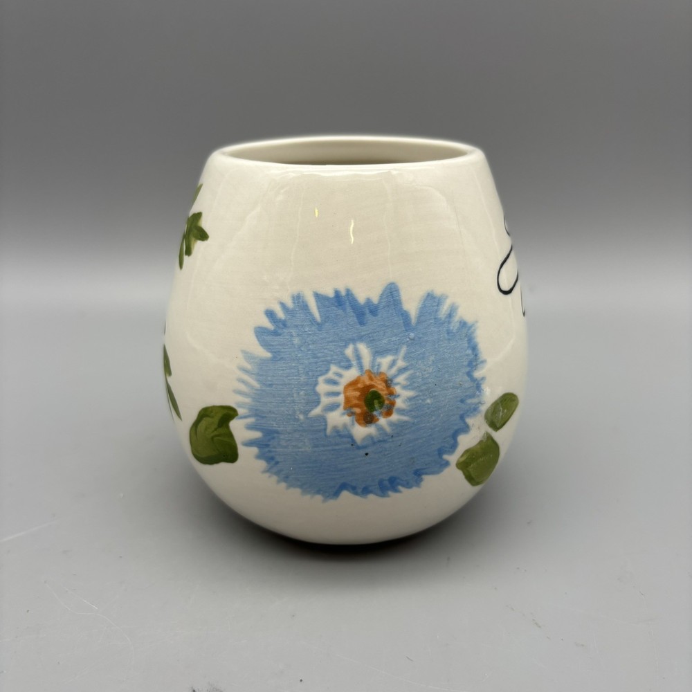 Opalhouse Floral Botanical Ceramic 4” Planter With Plug