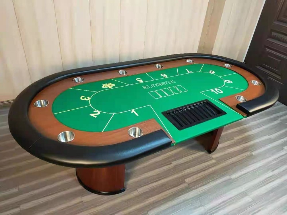 poker table 10 player used