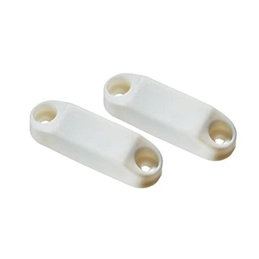 Collection L608 Magnetic Catch 2 Pack White