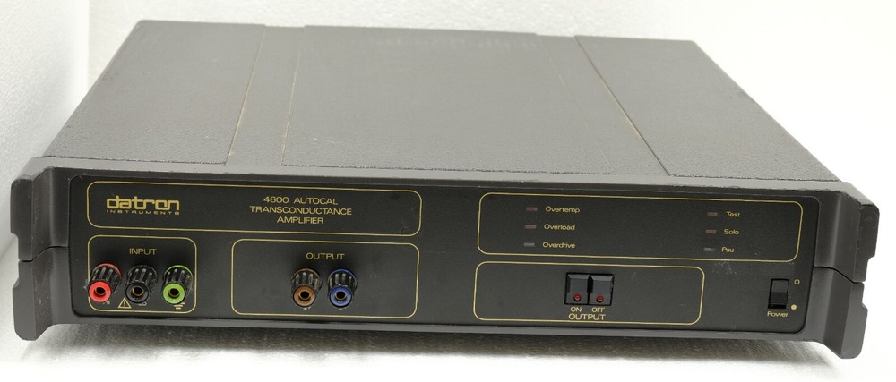 Datron Wavetek 4600 Autocal Transconductance Amplifier, used, calibrated good.
