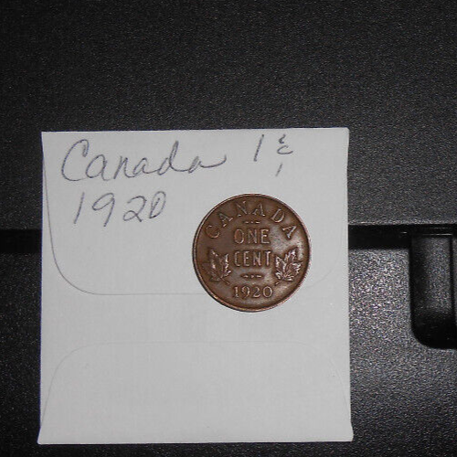1920 CANADA Cent