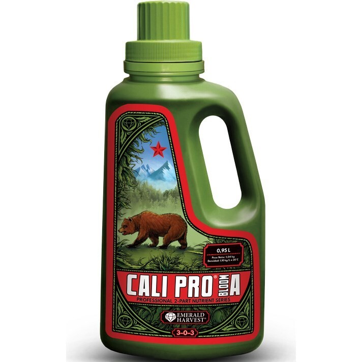 Emerald Harvest - Cali Pro Bloom A - 1 Quart - Professional 2-Part Base Nutrient