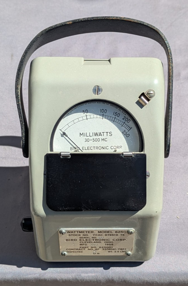 Bird 6250 Wattmeter