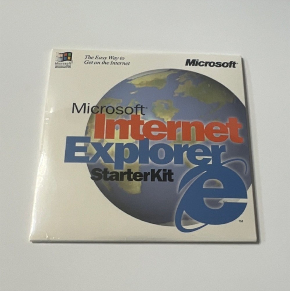 Microsoft Internet Explorer Starter Kit CD 509-056-024 Windows English Sealed