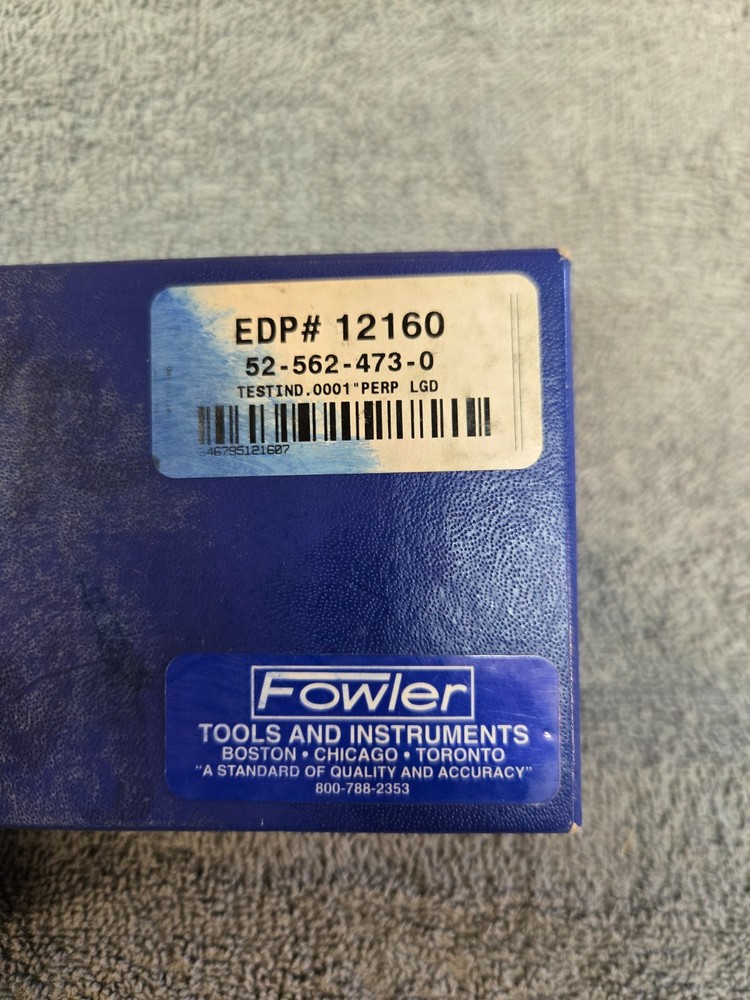 Fowler Indicator 52-562-473 .0001"