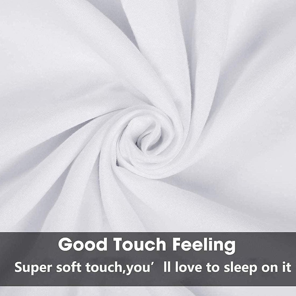 Queen Size Pillowcases Soft Brushed Microfiber Wrinkle Resistant