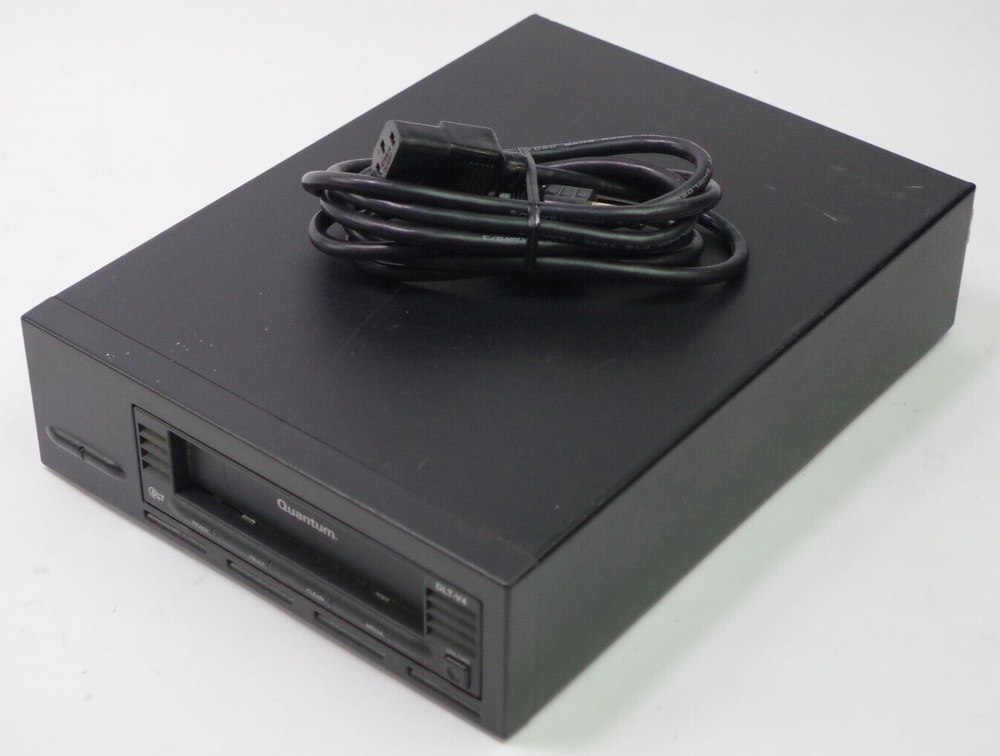 Quantum DLT-V4e External DLT Tape Drive As Is Untested Parts Repair