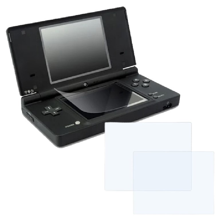 NEW 2-Pack Nintendo DSi Screen Shield Protective Kit Covers Self Adhesive Sheets