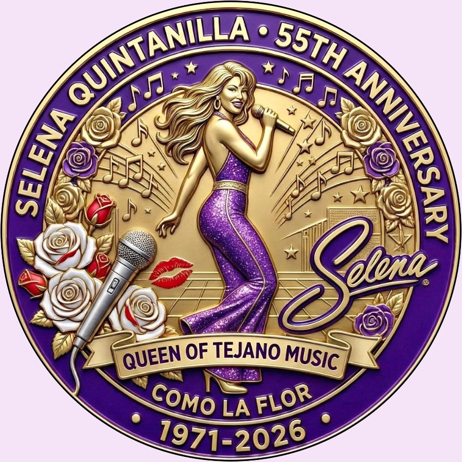 Selena Anniversary Pinback Button