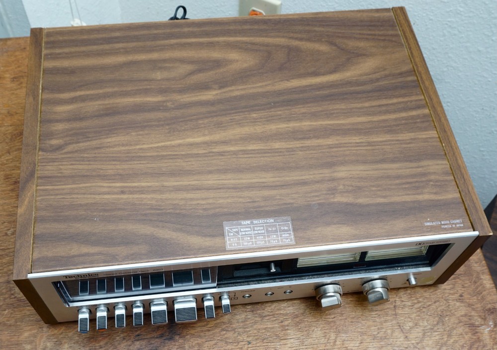 Technics By Panasonic RS-630T Cassette Deck. Not Fully Tested.
