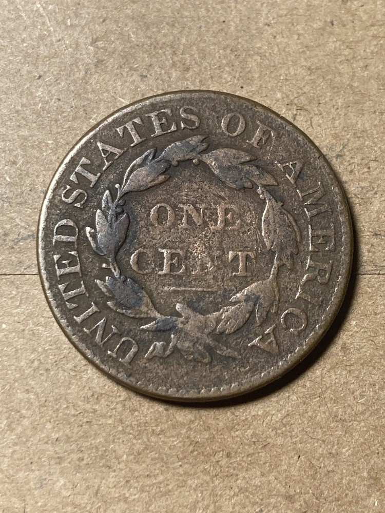 1827 Coronet Head Large Cent - As Shown! (#1933)
