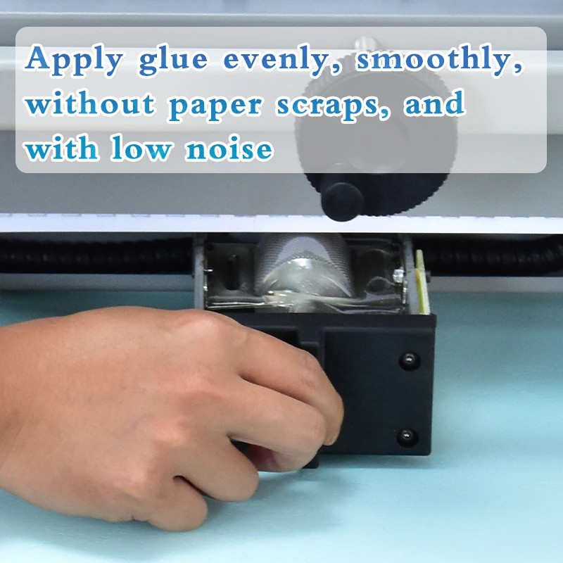 Glue Binder Book Hardcover Desktop Automatic Hot Melt Glue Binding Machine