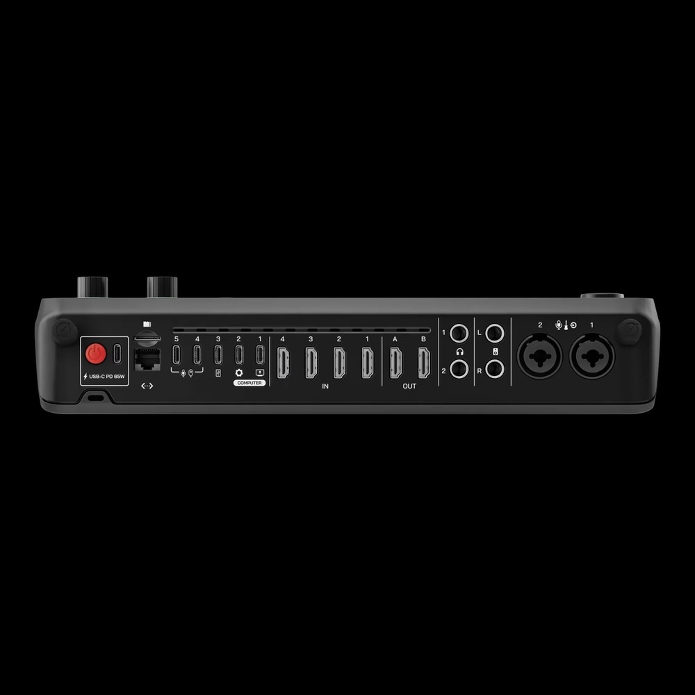 RODE Caster Video Audio Mixer Production Console Powerful Video Switcher Panel