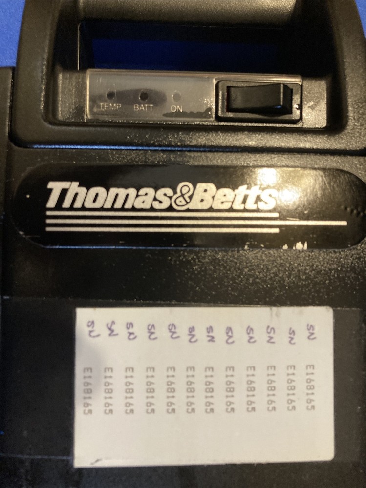 Thomas and Betts ERG 3000 Electric Crimper