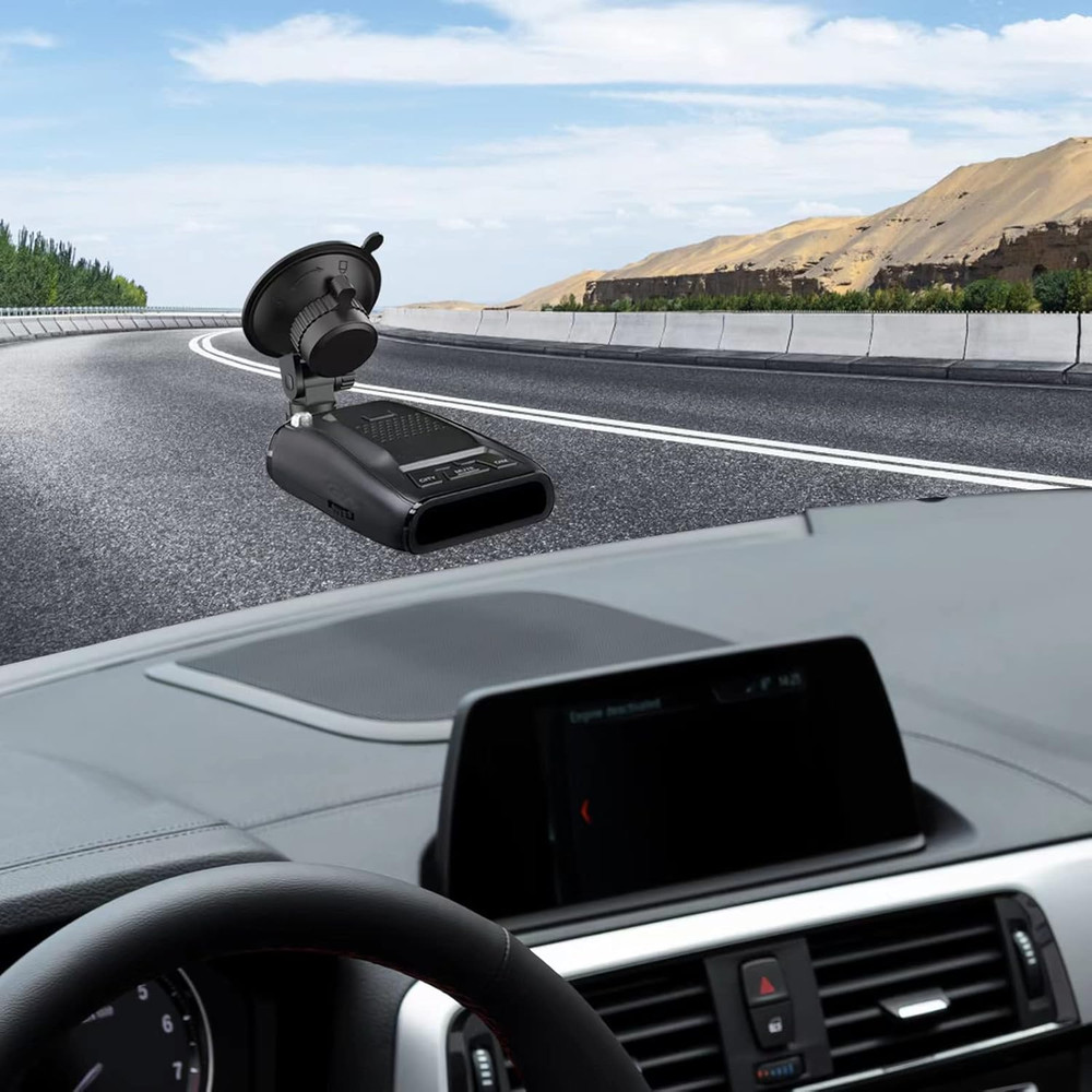 Radar Detector Mount,Car Radar Mounting Bracket Suction Cup Holder,Windshield an