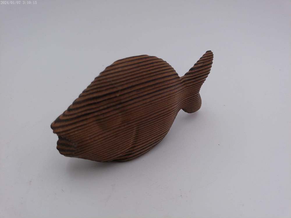 Wooden Hand Craved Fish