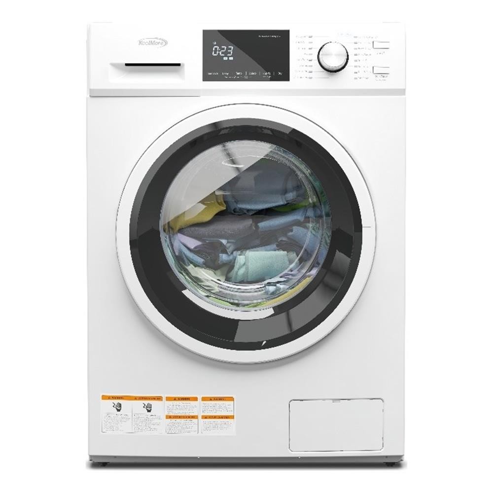 KoolMore 2.7 cu. ft. All-in-One Washer & Dryer Combo in White.