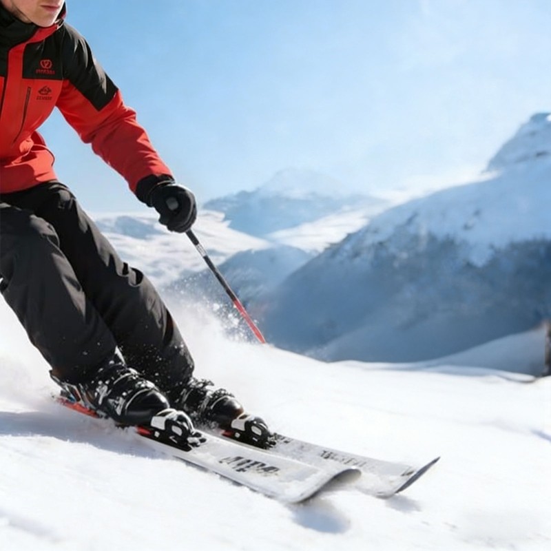 4Pieces Ski Booting Band Polyester Texture for Secure Attachments During Walks