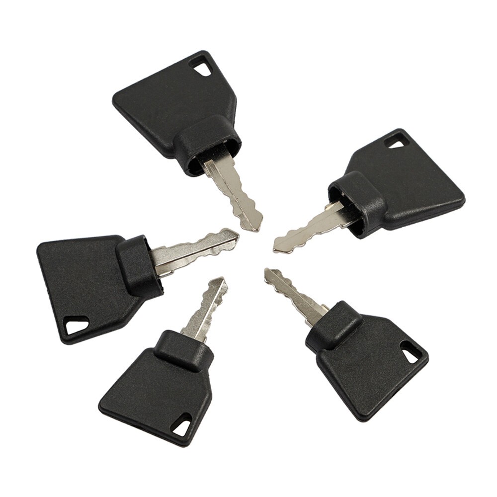 5 JCB Heavy Equipment Ignition Keys 701/45501