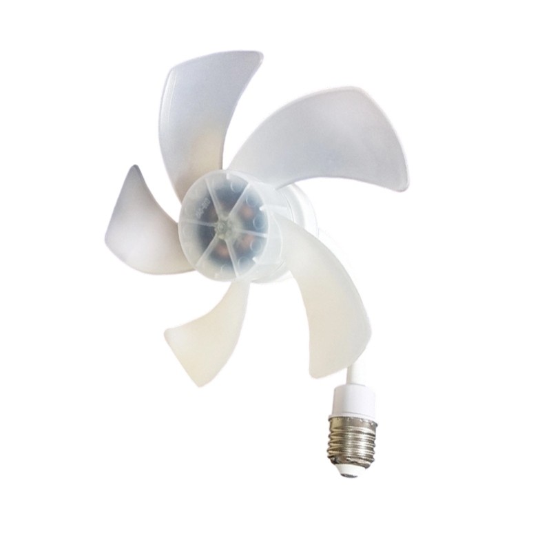 Ceiling Fan Light E27 Home Fixtures Quiet Ceiling Fan LED Light Plastic Texture