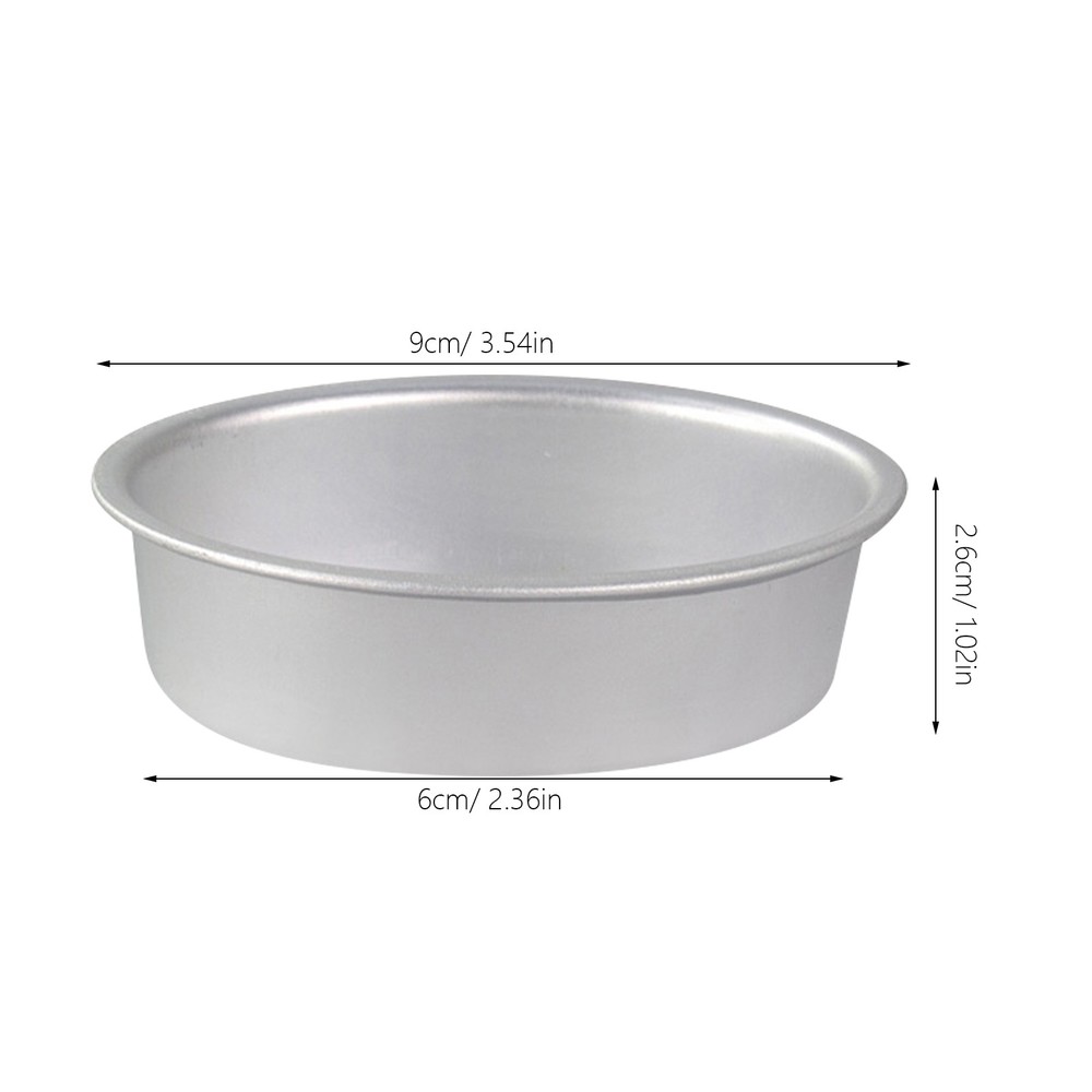 3Pcs Non-Stick Oval Egg Shape Cake Pan Cheesecake Mold Baking Tray Bakeware
