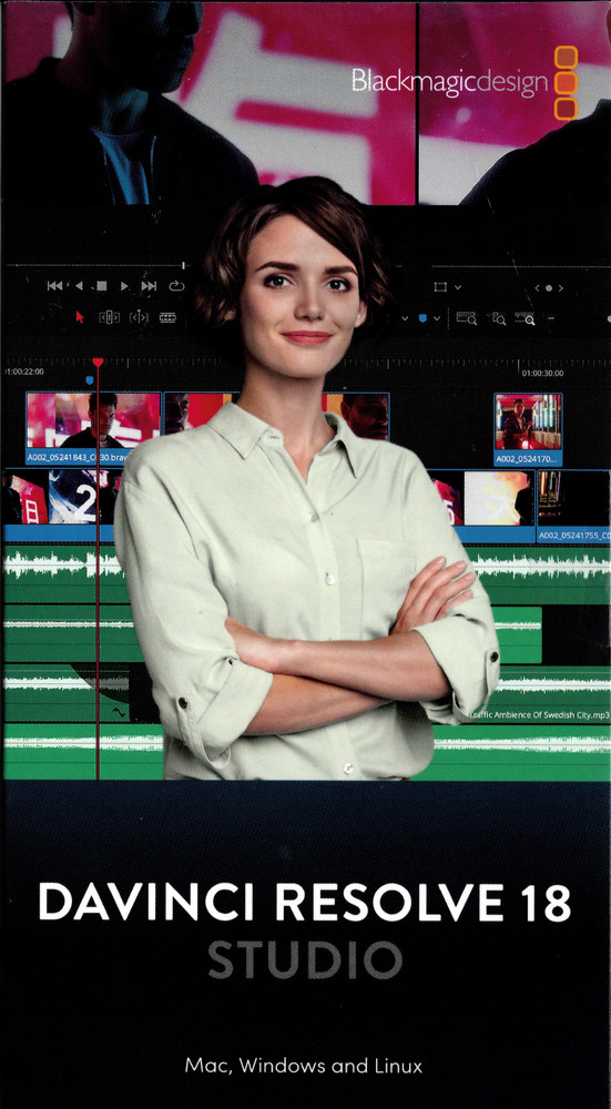 DaVinci Resolve Studio Activation Key – Lifetime License – Blackmagic Design