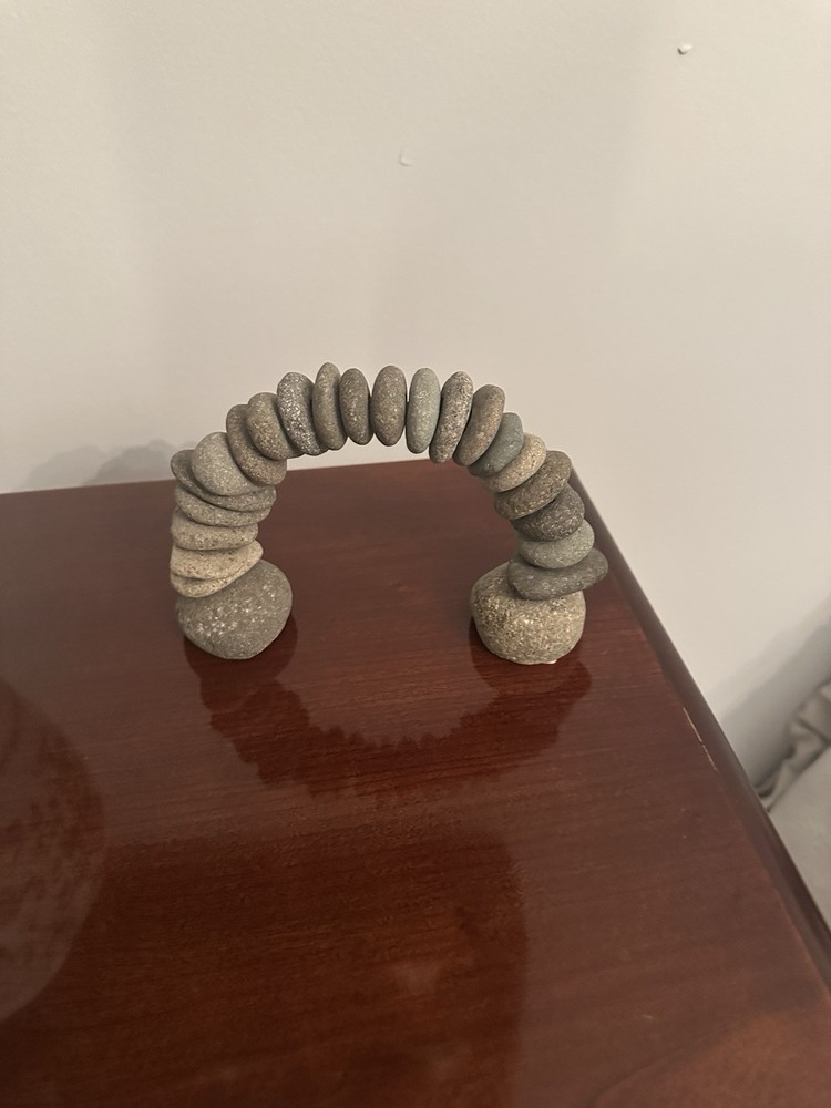 Stone Sculpture Arch Stone Rainbow New