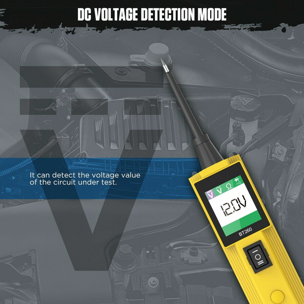 6V-30V Car Battery Circuit Tester Probe Auto Electrical System Powerscan Tester