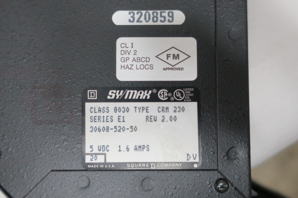 Square D 8030 CRM-230 Sy/max Local Transfer Interface Module