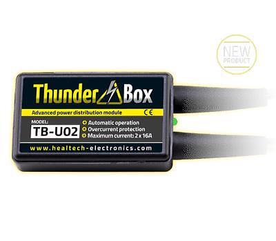 Healtech ThunderBox Advanced Power Distribution Module 32A Universal All Bikes