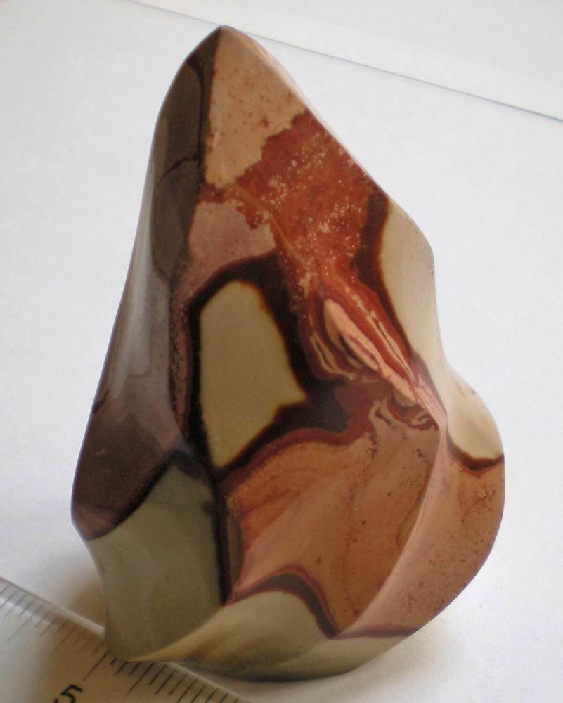 Polychrome Jasper Standing Stone Flame - Madagascar sc964