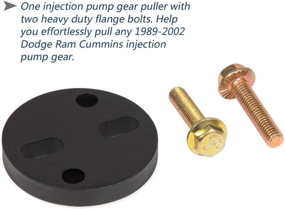 Injection Pump Gear Puller & Cummins Engine Barring / Rotating Tool for Dodge