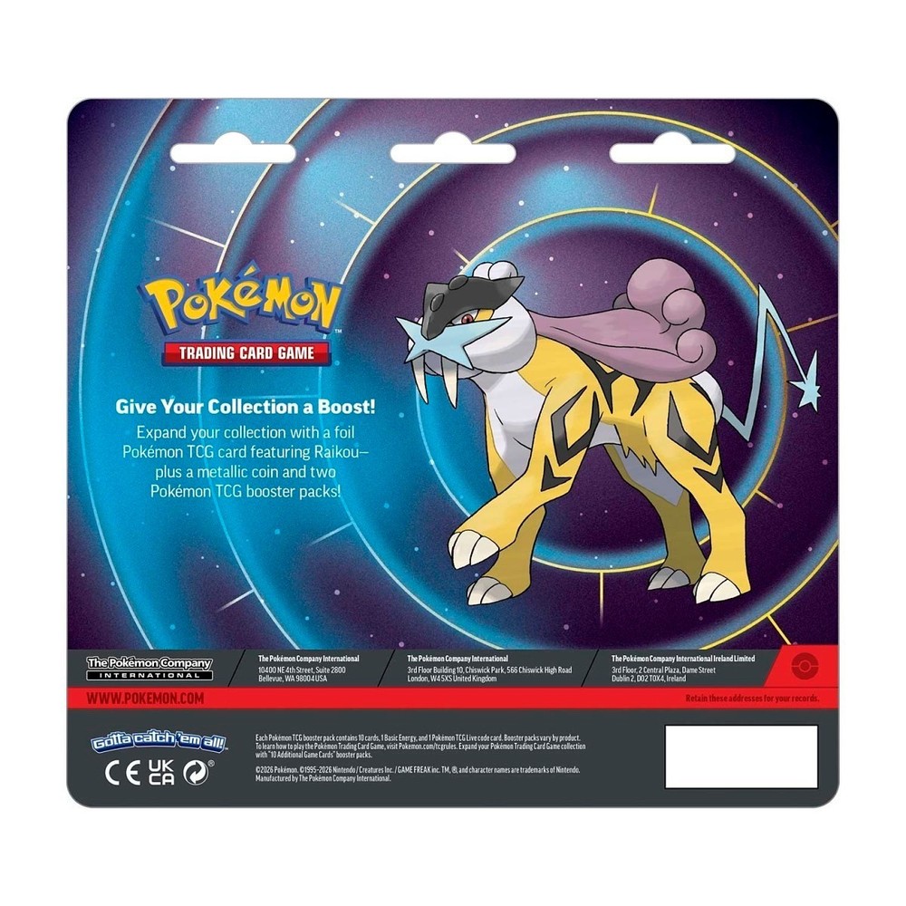 Raikou 2-Pack Blister - Phantasmal Flames & Mega Evolution Packs
