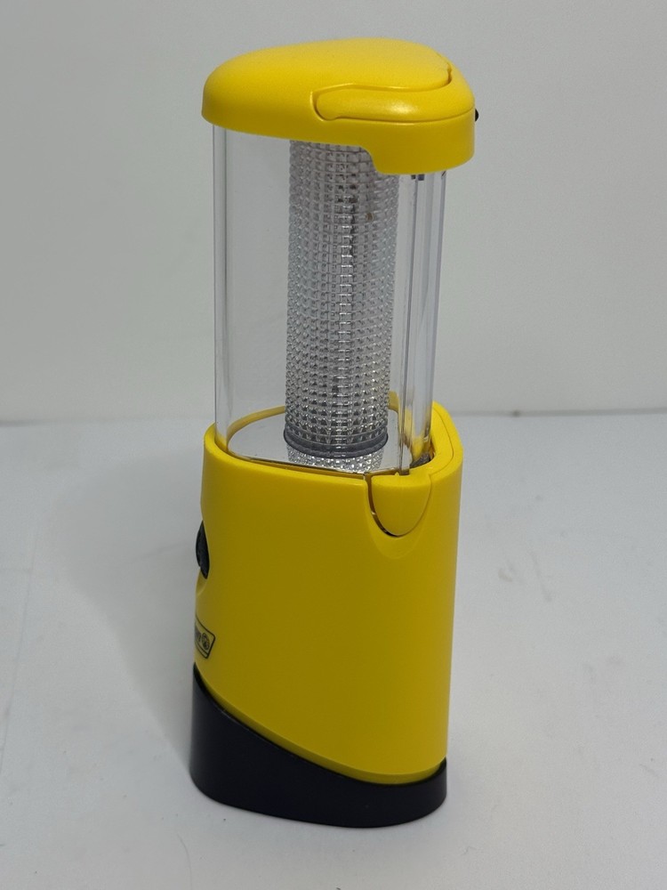 Coleman LED Micropacker 3 AA Battery Lantern / Flashlight 6.5" Inches (Tested)