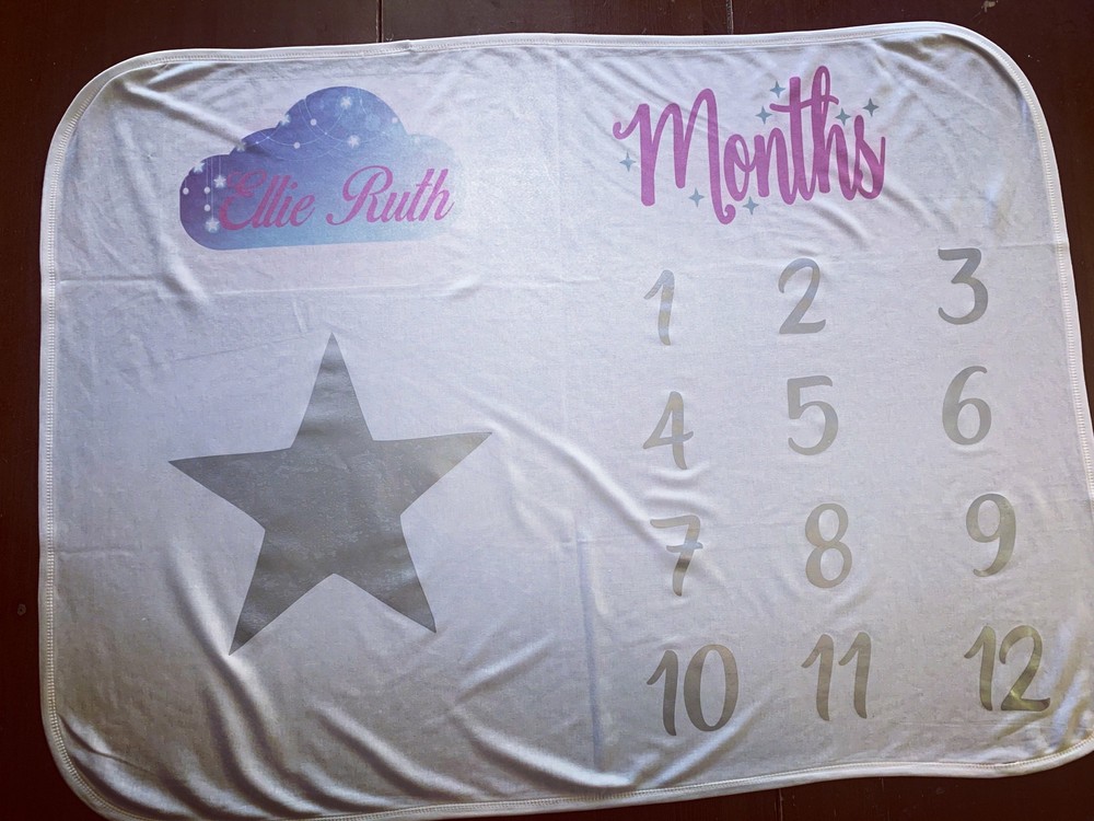 Star Milestone Blanket