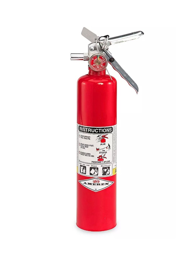 class ABC fire extinguisher - 2  1/2 lb Amerex
