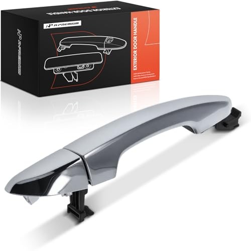 Front Right Passenger Side Exterior Door Handle Compatible with Hyundai