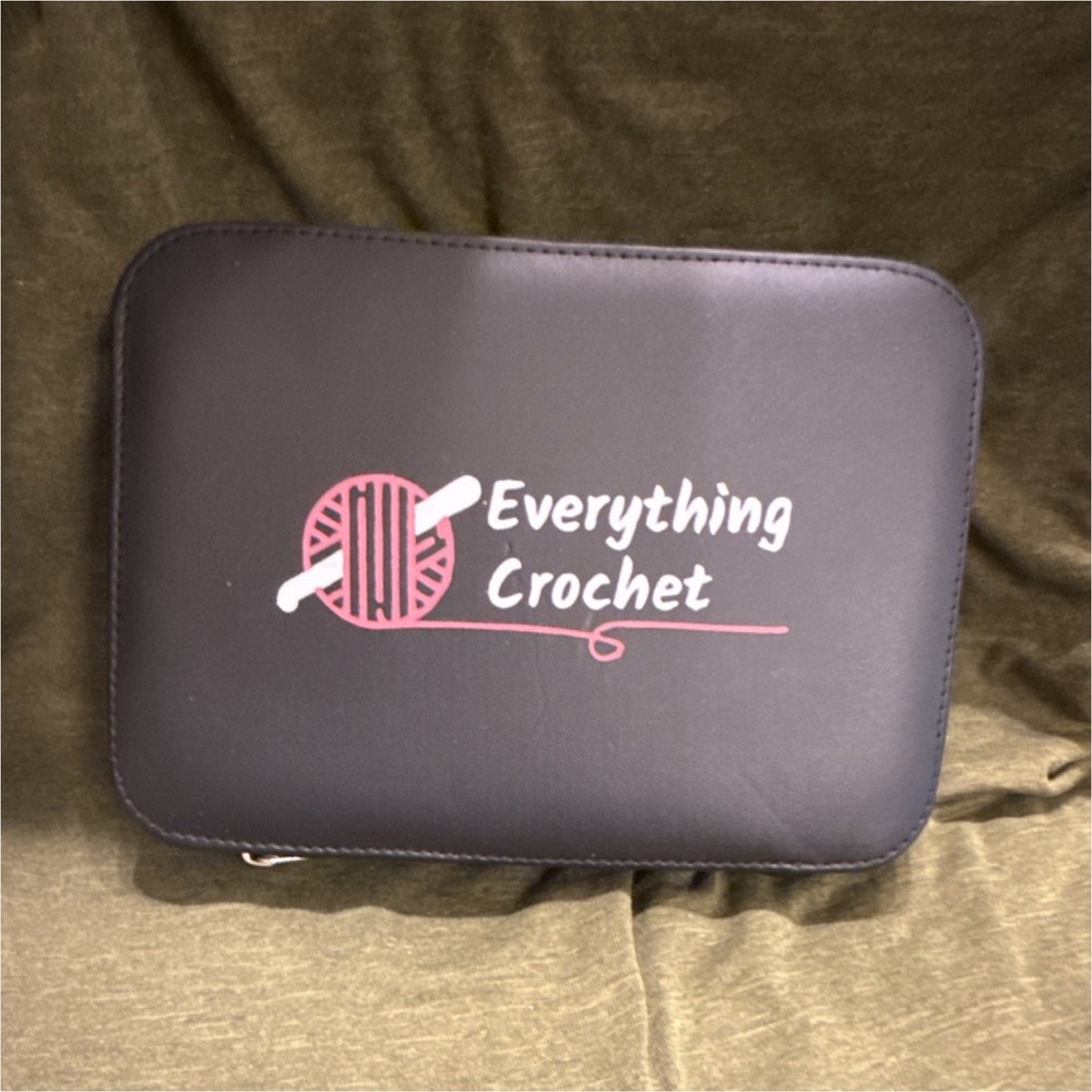 Everything Crochet Lighted Crochet Hook Set with Accessories and Case