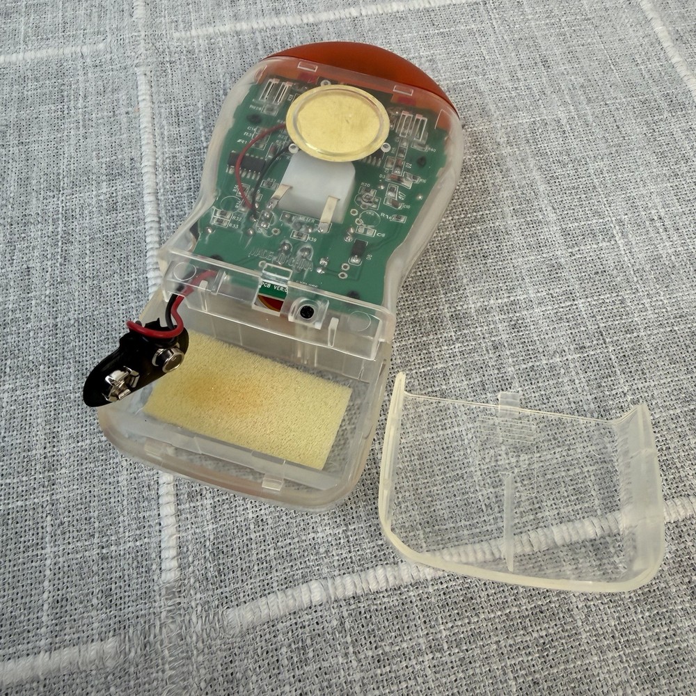 The Ghost Meter EMF Sensor Transparent Orange Ghost Hunter Detector