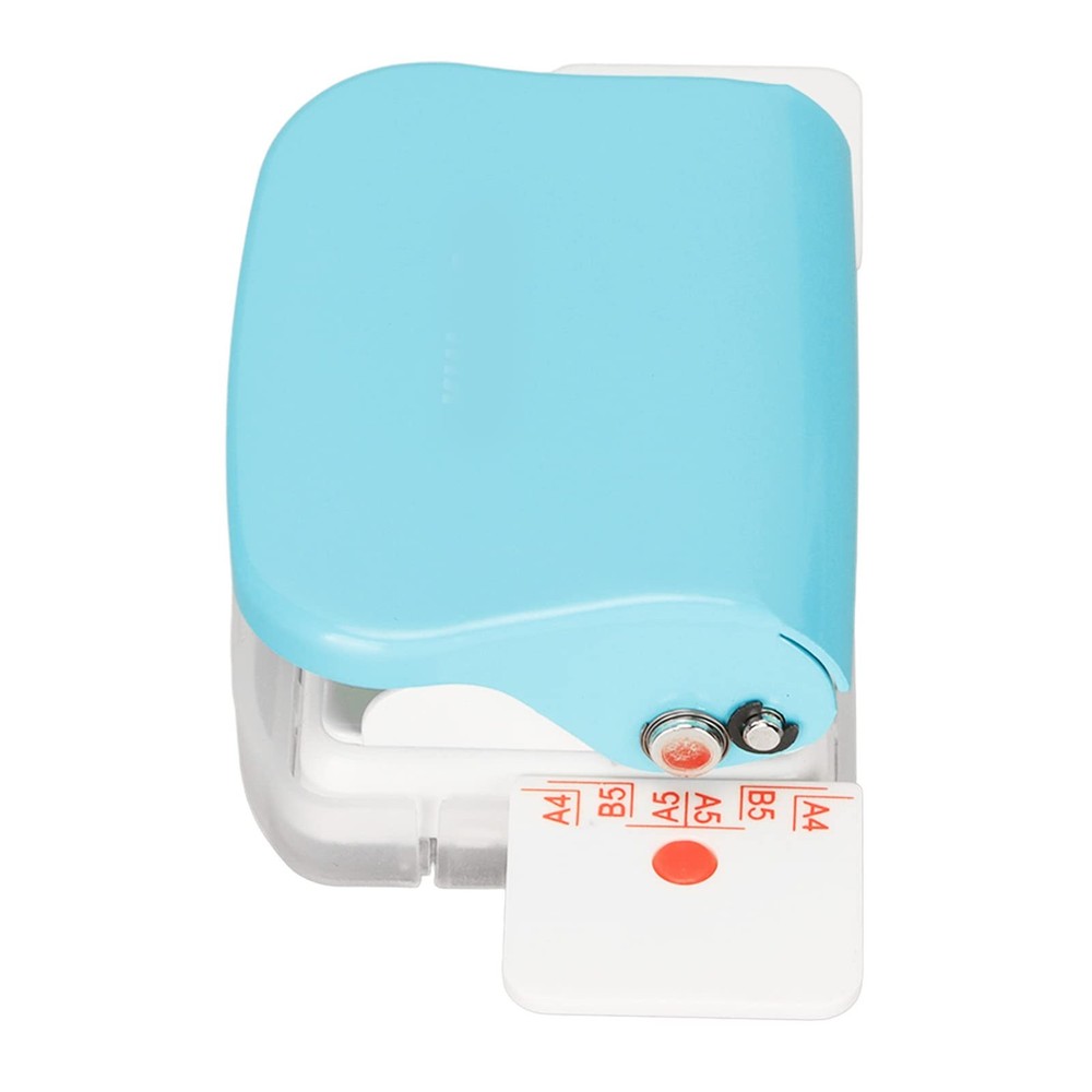 Mini Manual Binding Machine Portable 6 Holes Paper Binding Hole Puncher, Mult...