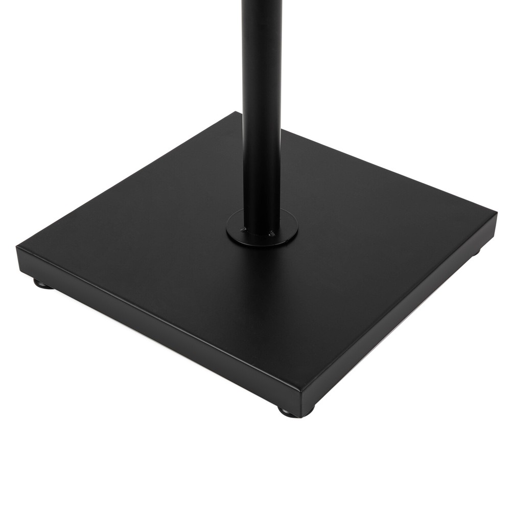 Rotating Holders 36 Pockets Floor Mount Brochure Organizer Display Stands Black