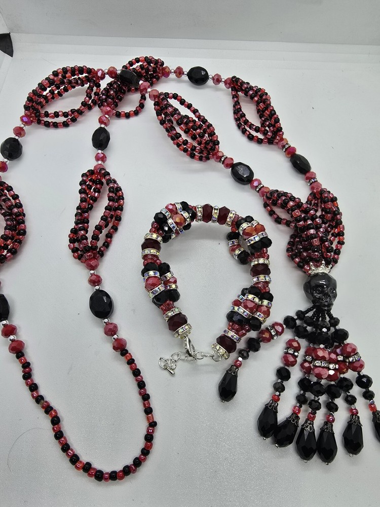 Set de collar e idde orisha ELEGUA DELUXE