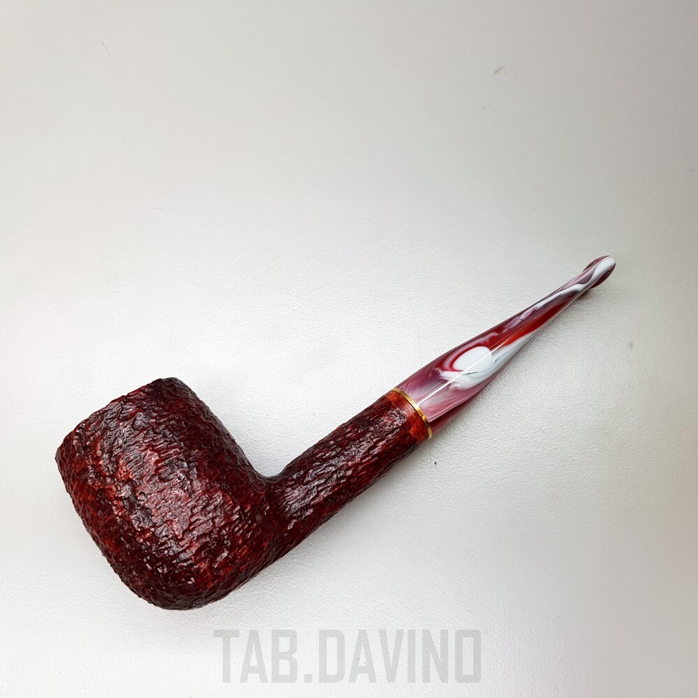 Savinelli Pipe Vigna Rusticated Bordeaux 128 9Mm Made In Italy